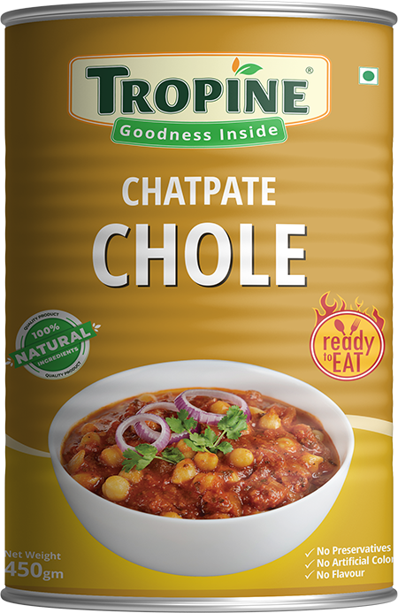 TROPINE Chatpate Chole Redy to Eat