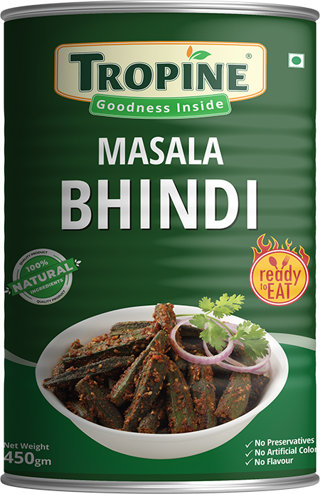 TROPINE Masala Bhindi Redy to Eat